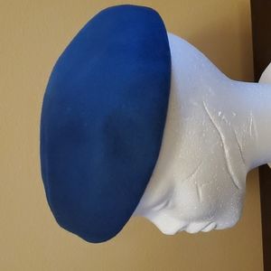 VINTAGE SANDSWEPT HAT LADIES BLUE